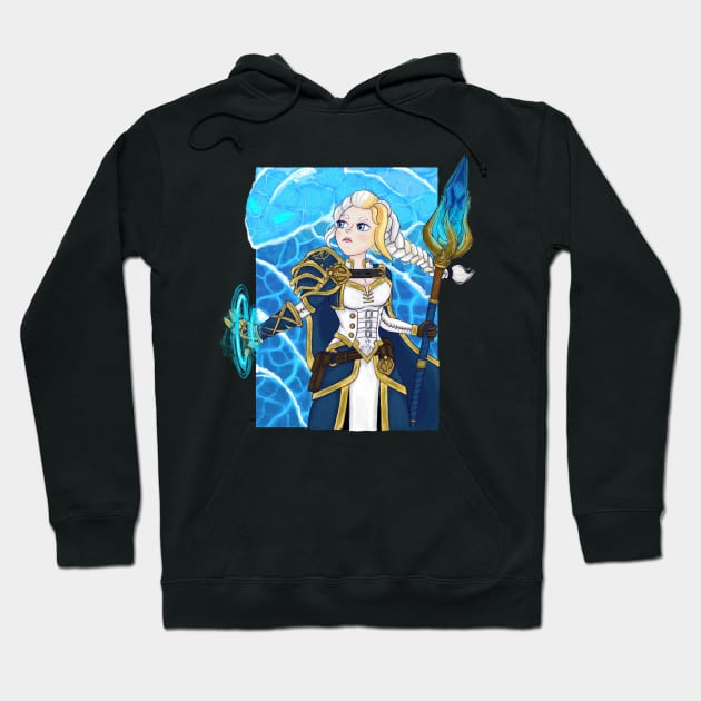 Daughter of the sea Hoodie by Mboura